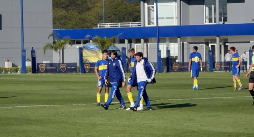 Agustín Almendra, Boca, foto NA