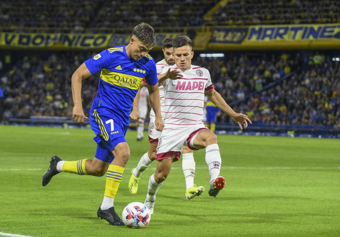 Boca vs. Lanús, fútbol argentino, NA