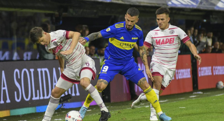 Boca vs. Lanús, fútbol argentino, NA