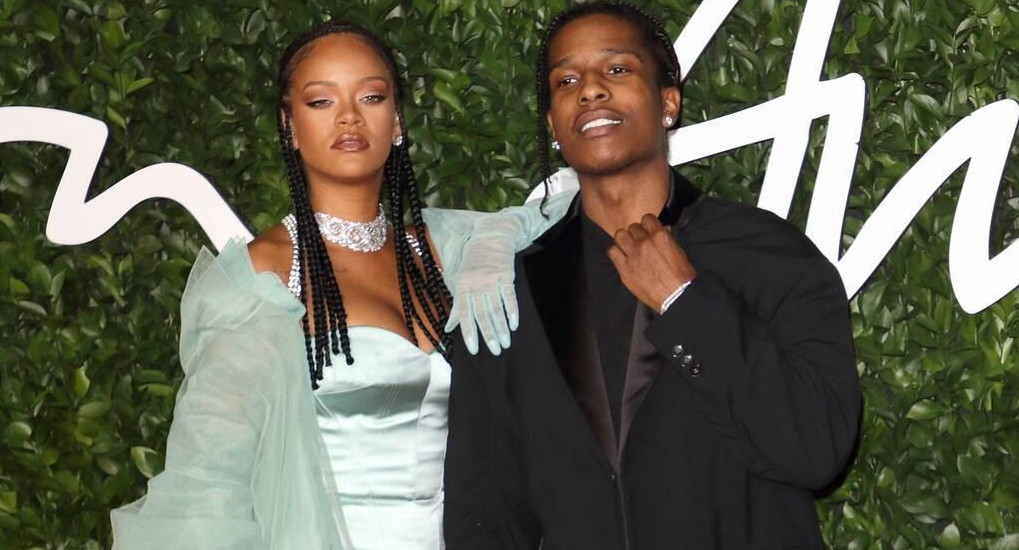 Rihanna y el rapero A$AP Rocky, REUTERS