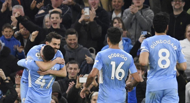 Premier League, Manchester City vs. Brighton, AGENCIA AFP