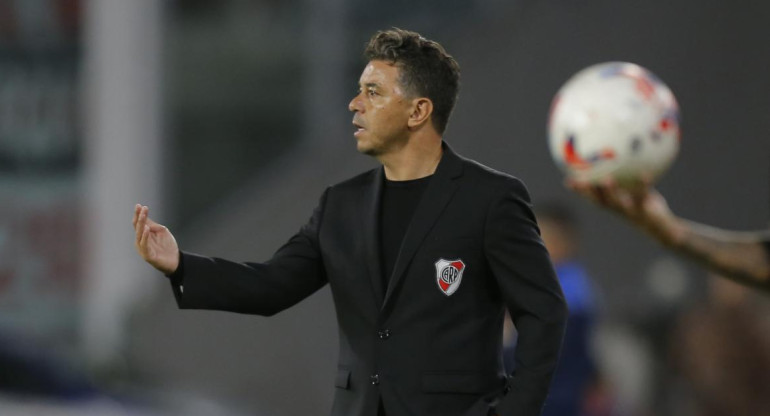 Marcelo Gallardo, técnico de River, foto AFP