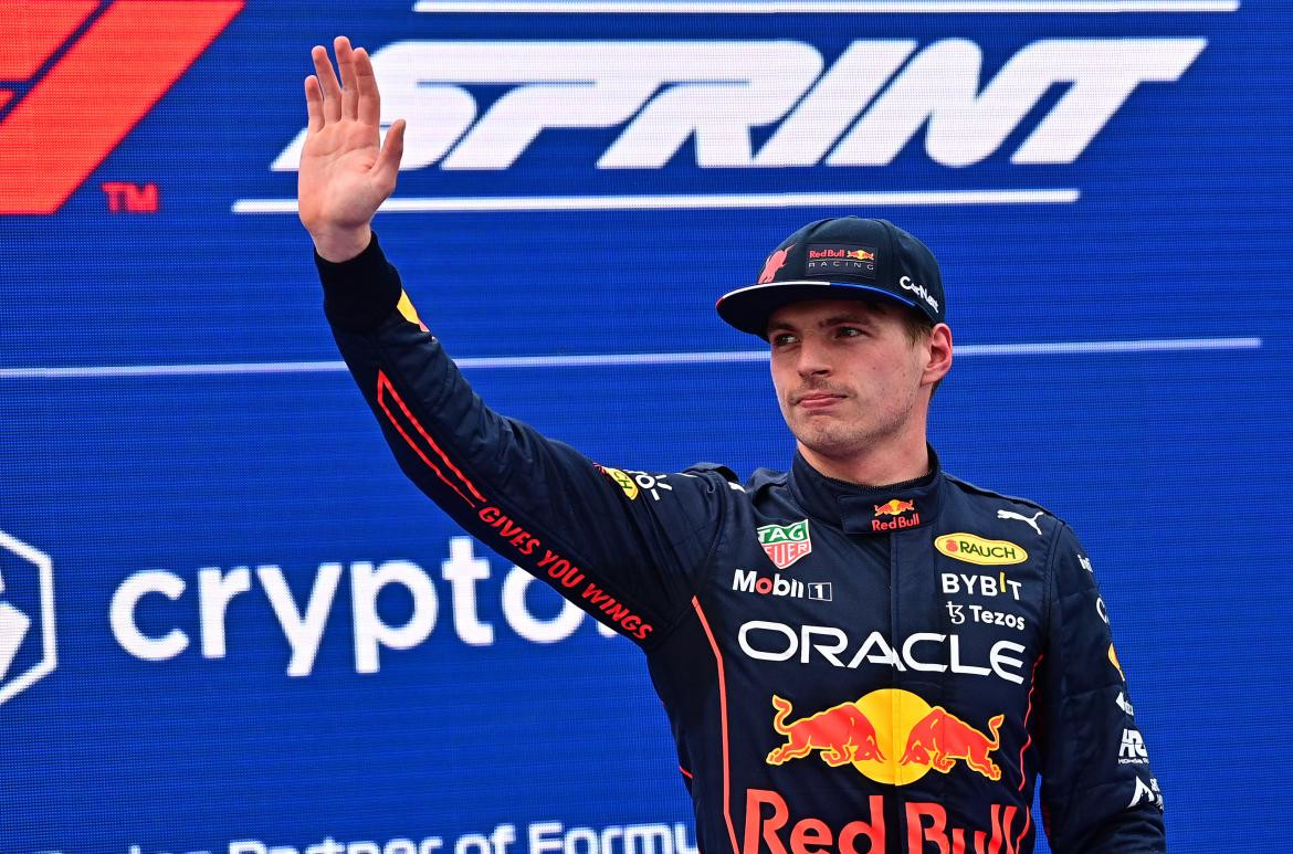 Max Verstappen en el Gran Premio de Imola, AGENCIA AFP