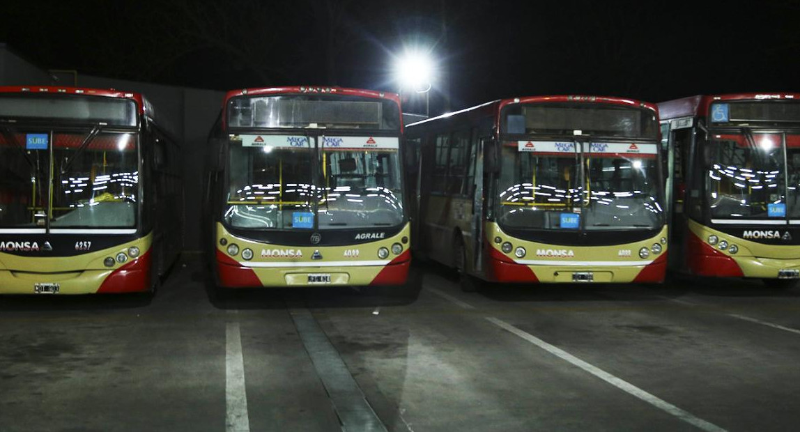 Paro de colectivos, paro de transporte, NA