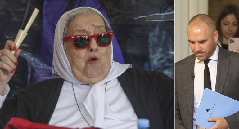 Hebe de Bonafini, Martín Guzmán, Madres de Plaza de Mayo, Ministro de Economía, Fotos NA