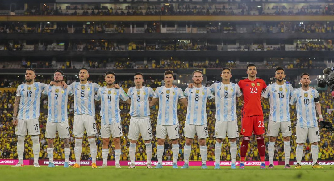 Selección argentina, Eliminatorias Sudamericanas Qatar 2022. NA.