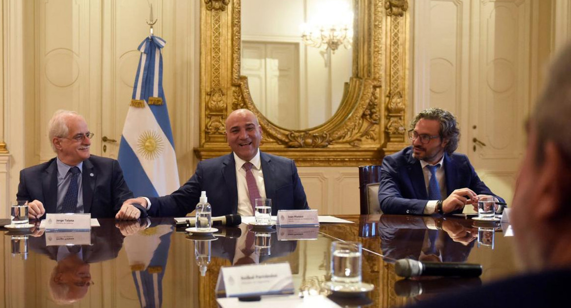 Reunión de Gabinete, Casa Rosada. Foto: NA.