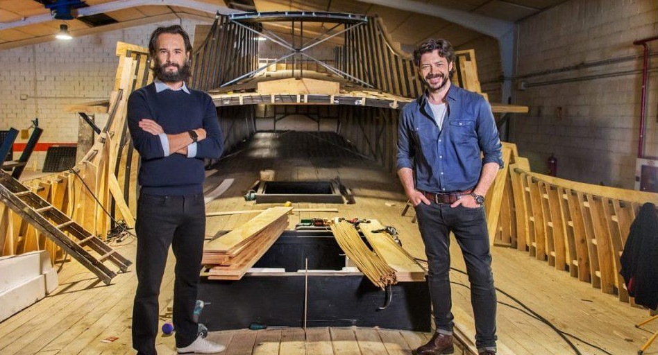 Álvaro Morte y Rodrigo Santoro - Serie Sin Limites. Foto: Amazon Prime.