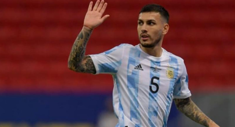 Leandro Paredes, Selección Argentina. Foto: NA.