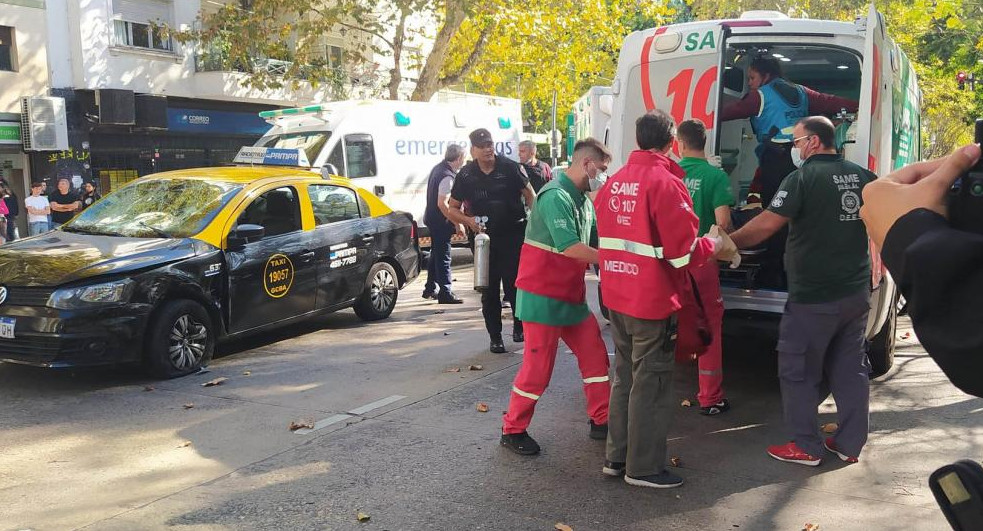 Turista francesa atropellada por taxi, NA