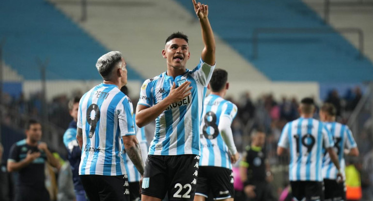 Racing vs Aldosivi, Copa de la Liga. Foto: NA.