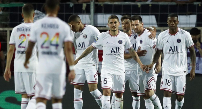 PSG vs Montpellier, fútbol francés. Foto: EFE.