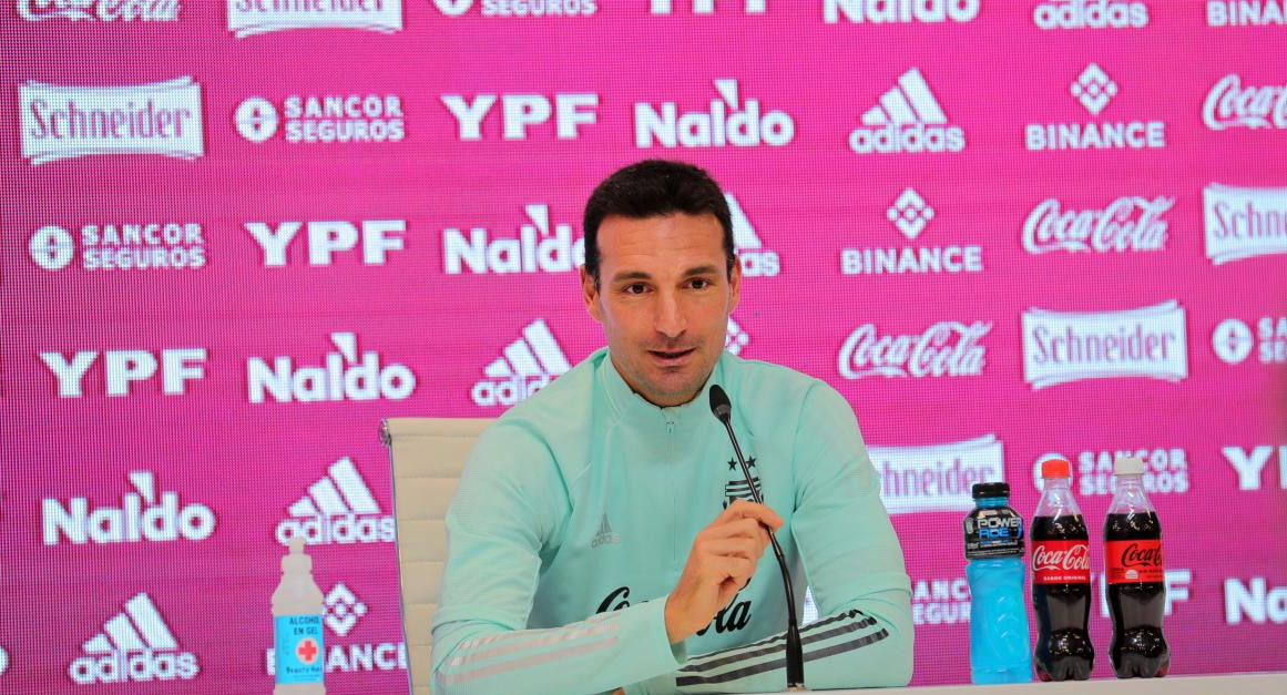 Lionel Scaloni, Selección Argentina. Foto: NA.