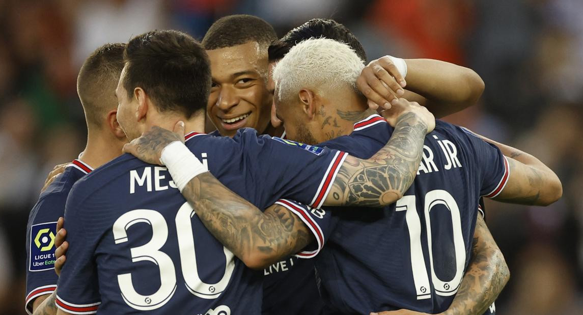 PSG vs Metz, fútbol francés. Foto: Reuters.