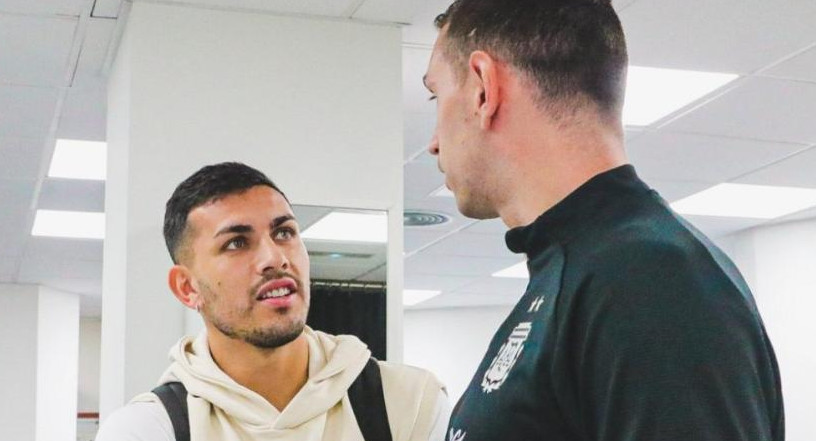 Leandro Paredes, Selección Argentina. Foto: NA.