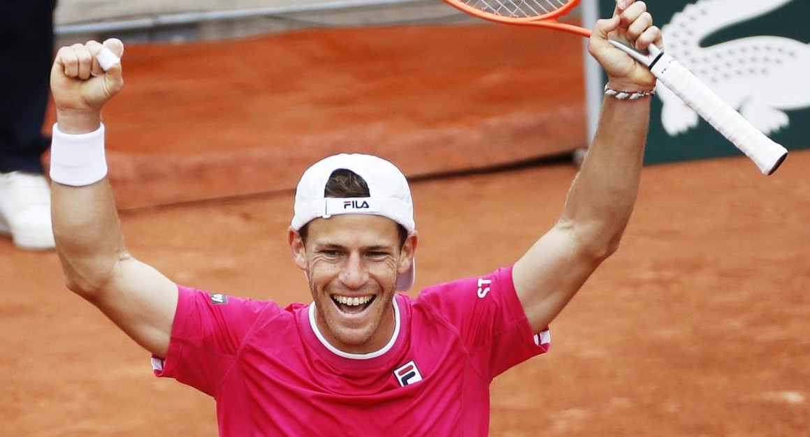 Diego Schwartzman, Roland Garros. Foto: EFE.