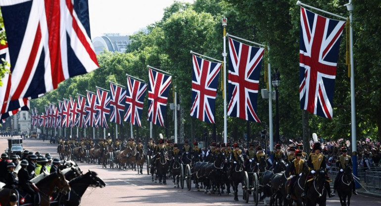 Jubileo de la reina Isabel II. Foto: Reuters.