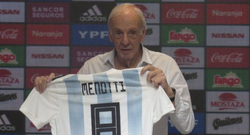 César Luis Menotti. Foto: NA.