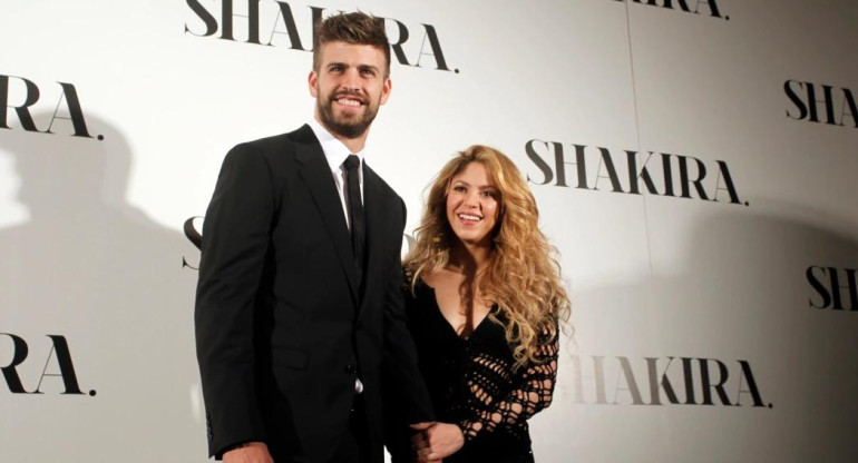 Shakira y Gerard Piqué. Foto: Reuters.