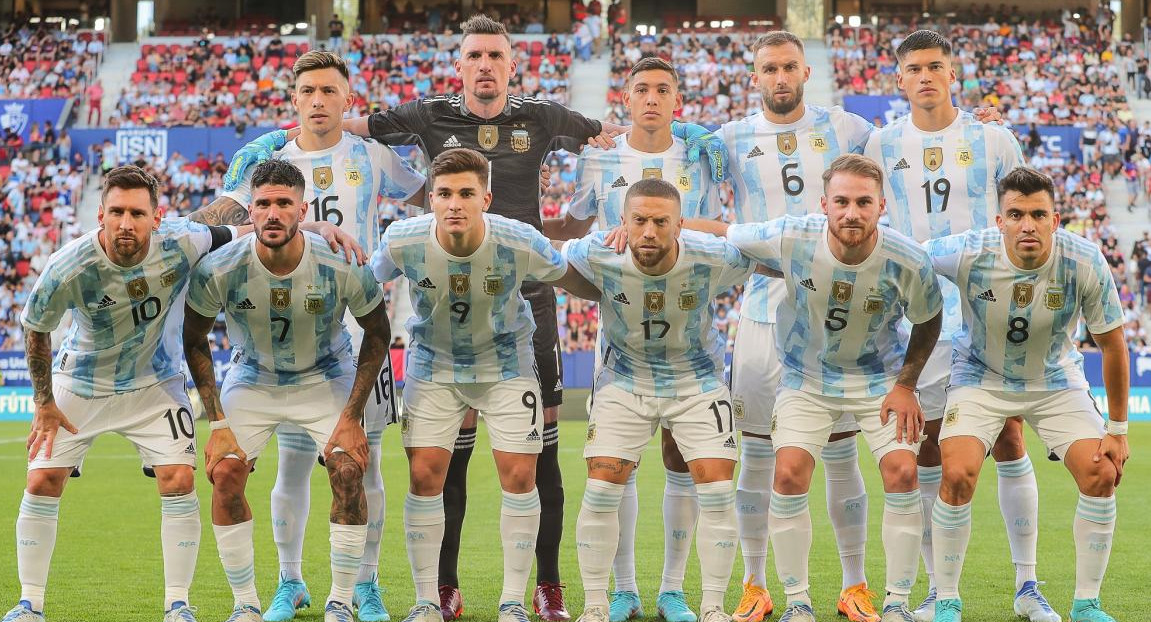 Selección Argentina. Foto: Twitter Selección Argentina