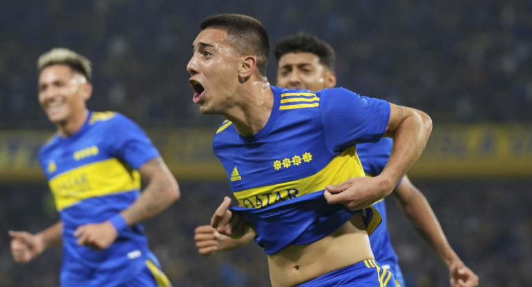 Festejo de Boca, fútbol argentino, NA