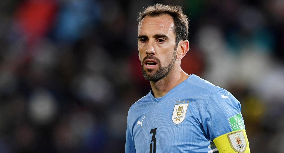 Diego Godín, futbolista. Foto: Reuters.