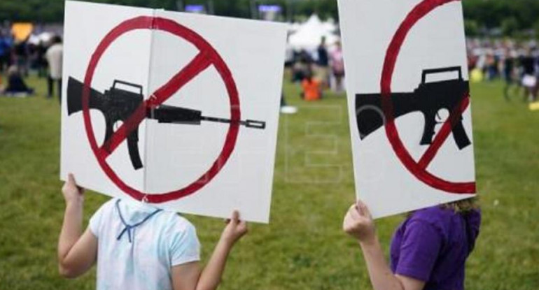 Marchas Estados Unidos. Foto: EFE