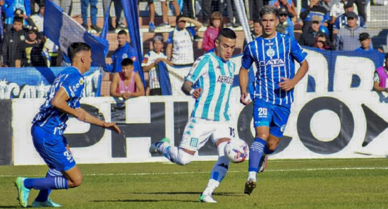 Godoy Cruz vs. Racing, fútbol argentino, NA