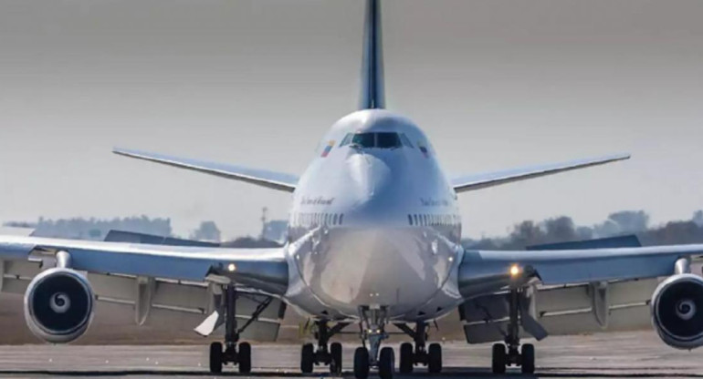 Avión venezolano