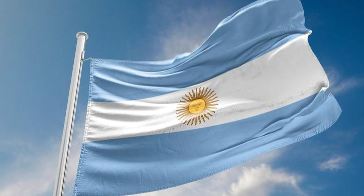 Actual bandera argentina. Foto: Reuters.