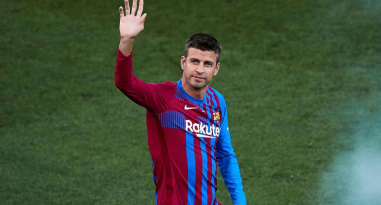 Gerard Piqué, futbolista. Foto: EFE.