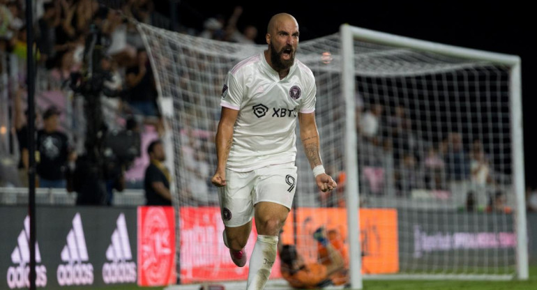 Gonzalo Higuaín. Foto: Inter Miami.