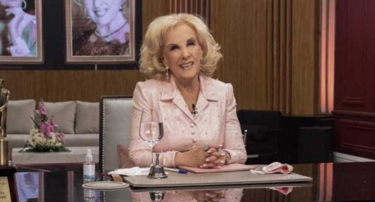 Mirtha Legrand. Foto: NA.