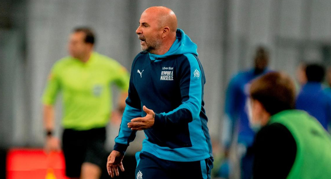 Jorge Sampaoli, director técnico. Foto: EFE.