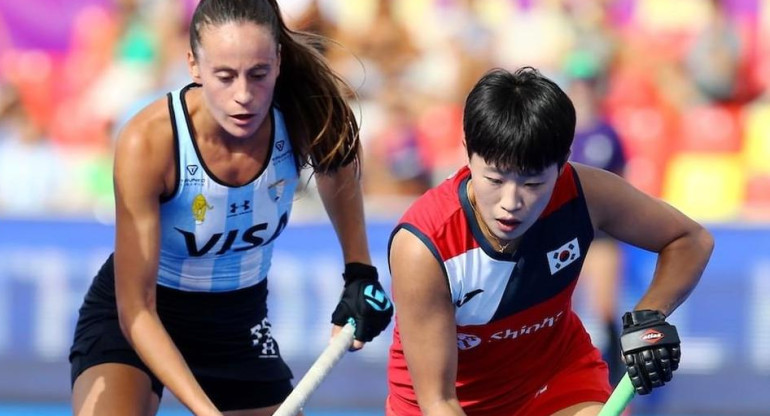 Las Leonas, Mundial de hockey. Foto: Twitter.