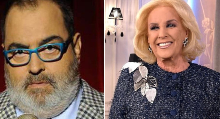 Mirtha Legrand y Jorge Lanata