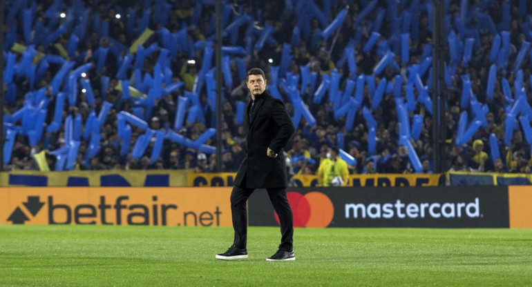 Sebastián Battaglia, Boca. Foto: NA.