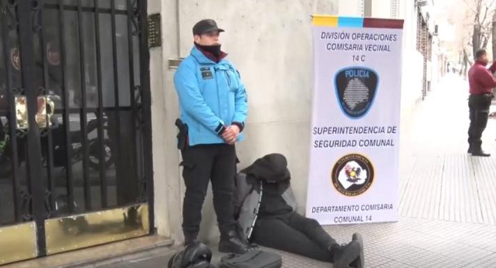 El delincuente fue detenido por la Policía de la Ciudad. Foto: NA.