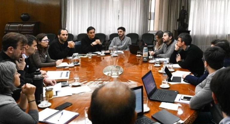 Batakis le pidió a su Gabinete acelerar la gestión. Foto: NA.