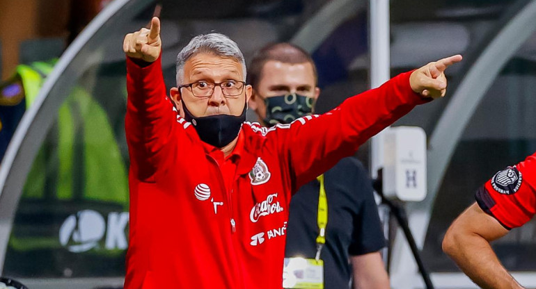 Tata Martino, técnico. Foto: EFE.