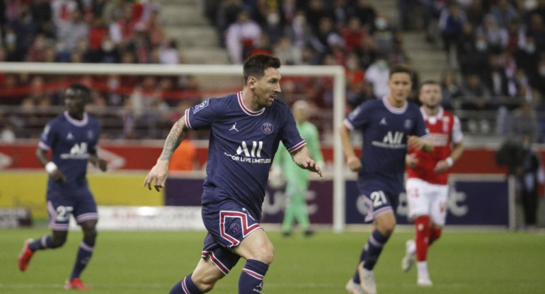 Lionel Messi, PSG. Foto: NA.