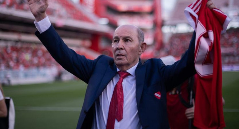 Bochini criticó el presente de Independiente. Foto: NA.