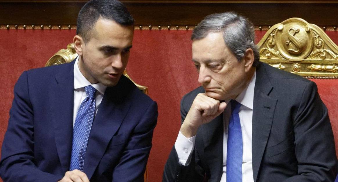 Luigi Di Maio y Mario Draghi, Italia, Gobierno, EFE