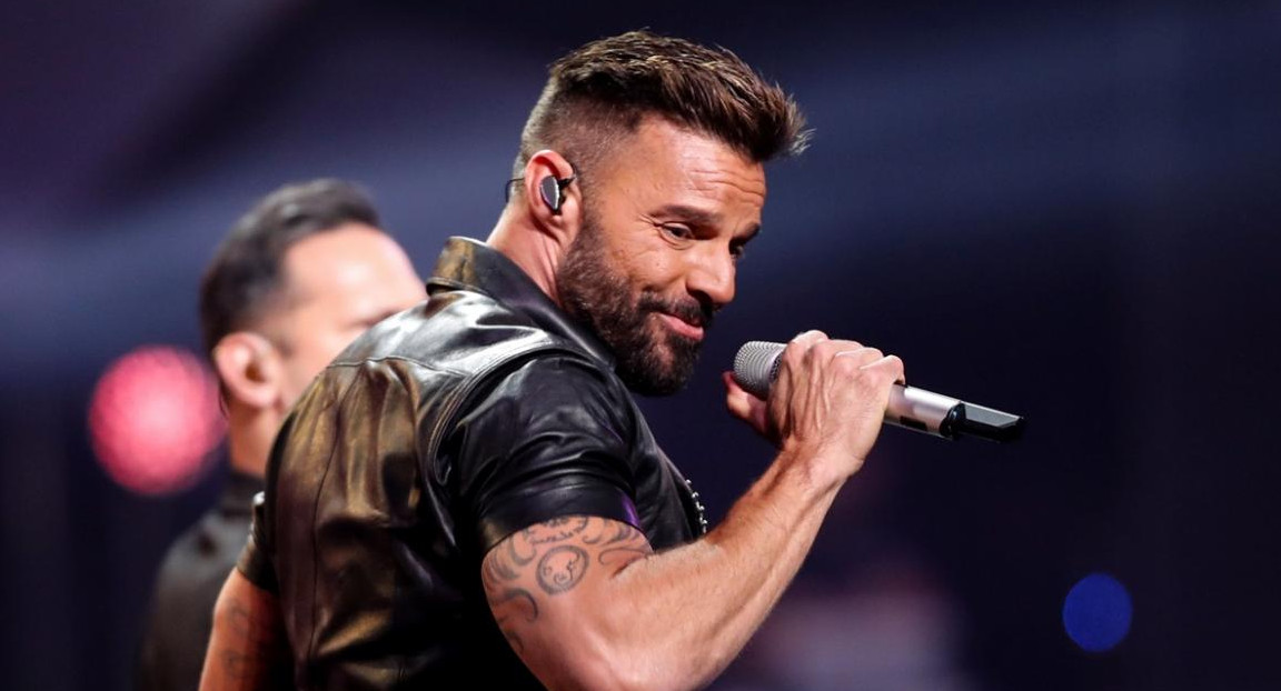 Ricky Martin, cantante. Foto: EFE.