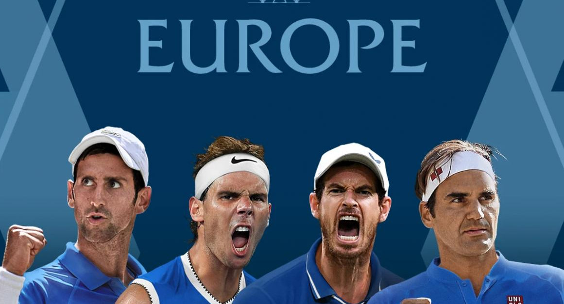 Djokovic, Nadal, Murray y Federer. Foto: Twitter @lavercup.