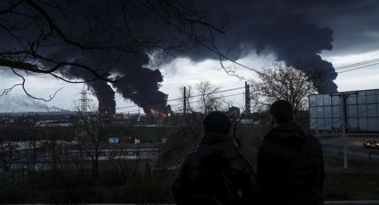 Ataque a Odesa, guerra Ucrania-Rusia. Foto: EFE.