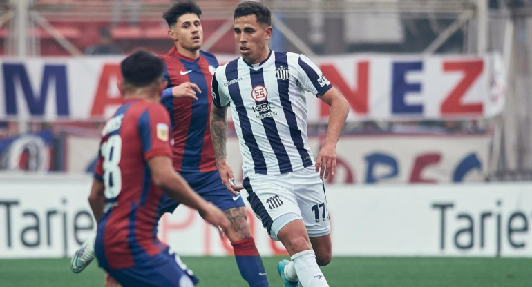 San Lorenzo vs. Talleres, fútbol argentino, NA