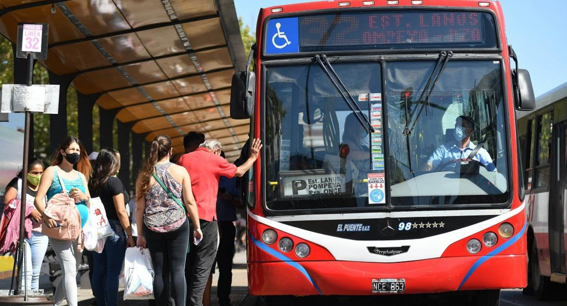 Colectivo. Foto: NA.