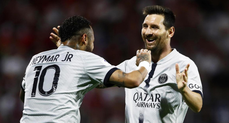 Lionel Messi, PSG vs Clermont, Ligue 1. Foto: EFE.