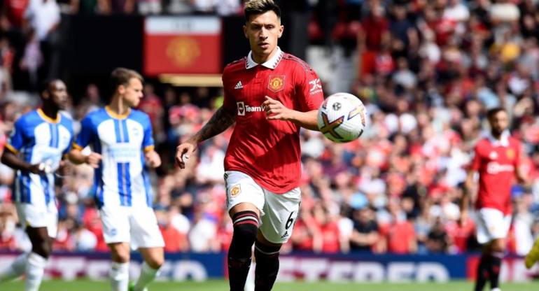 Lisandro Martínez, Manchester United, fútbol inglés, EFE